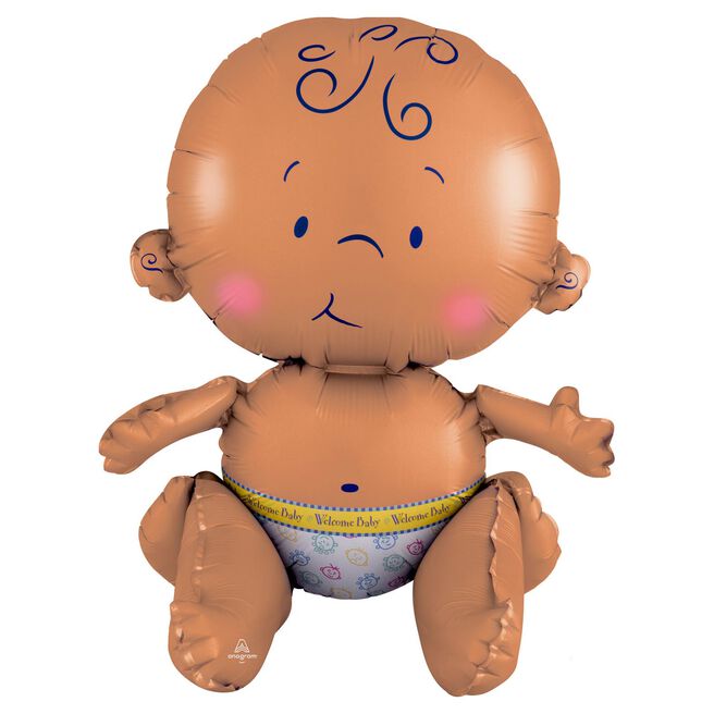 Welcome Baby Shaped Foil Balloon (Air Only) 