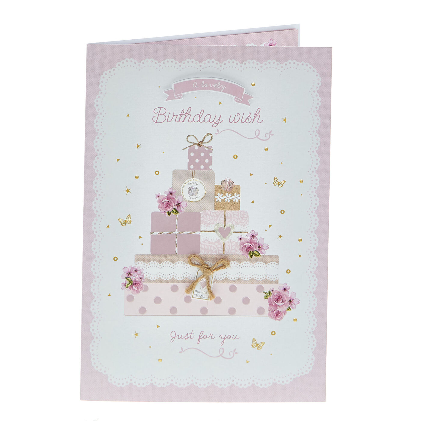 Buy Birthday Card A Lovely Wish Just For You for GBP 1.99 Card
