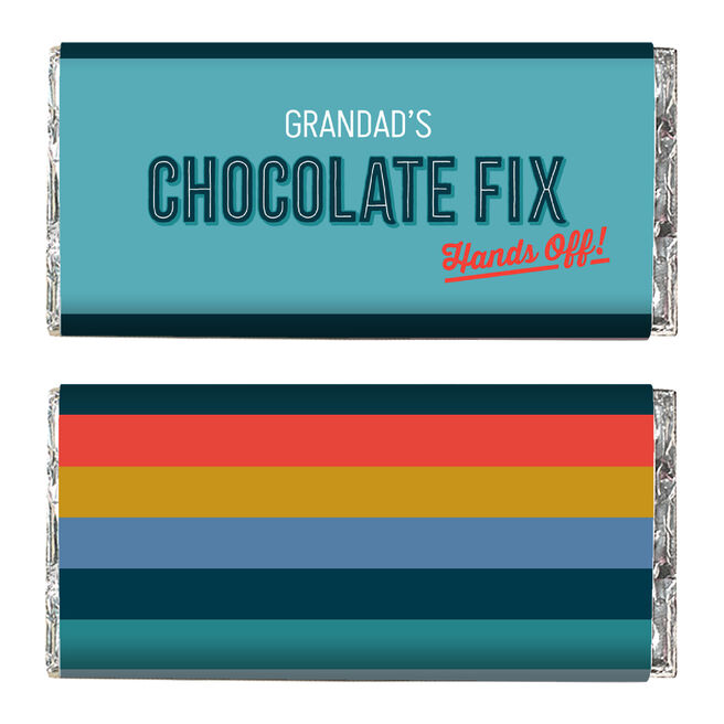 Personalised Chocolate Bar - Chocolate Fix