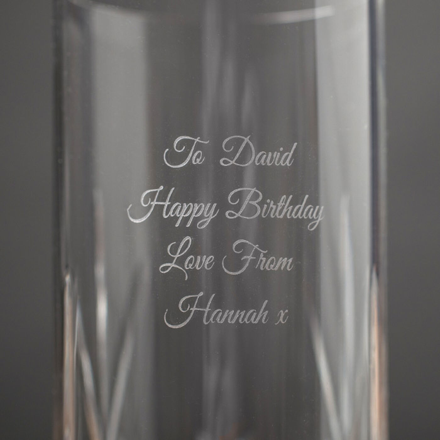 Buy Personalised Engraved Crystal Highball Glass for GBP 19.99 Card Factory UK