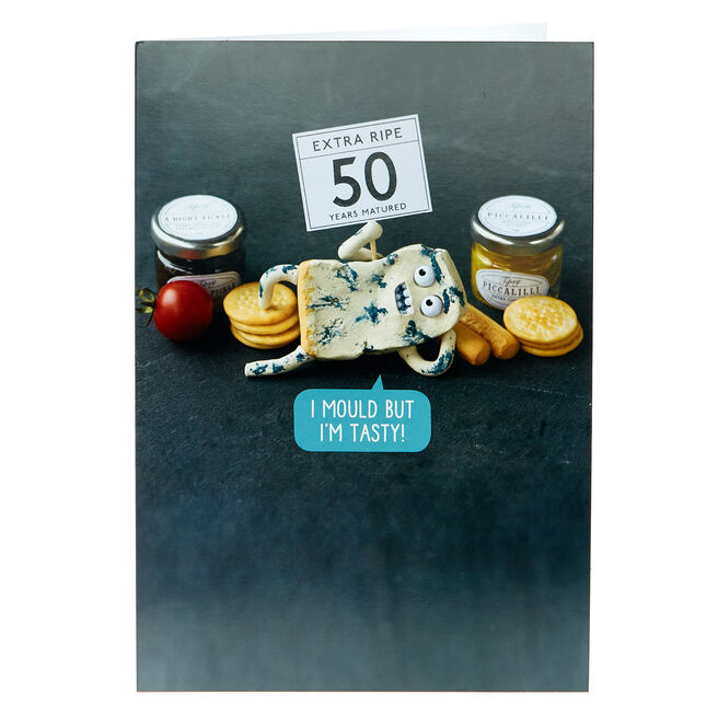 Mungo & Shoddy 50th Birthday Card - I Mould