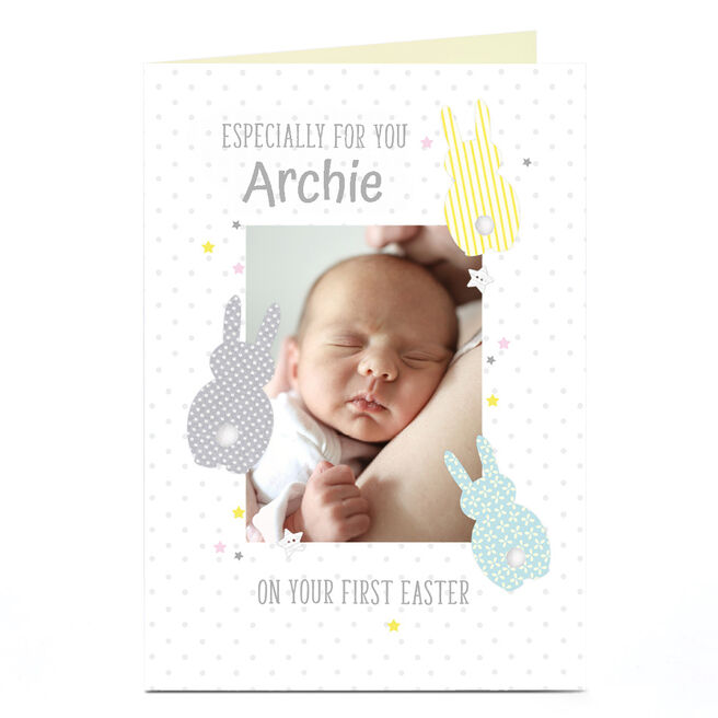 Photo Easter Card - On Your First Easter