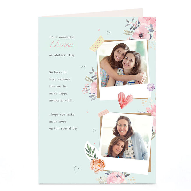 Photo Mother's Day Card - So Lucky To Have Someone Like You, Nanna