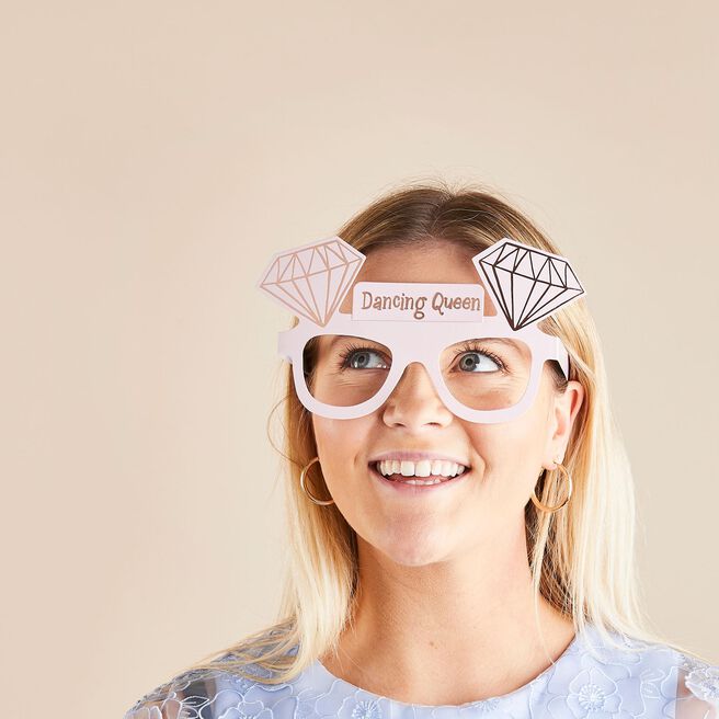 Hen Party Card Glasses - Pack of 10