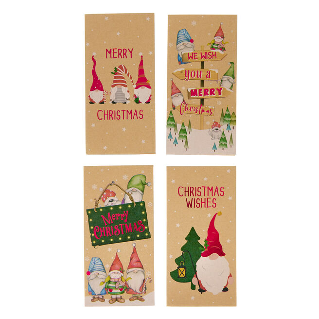 Gonk Christmas Money Wallets - Pack of 4