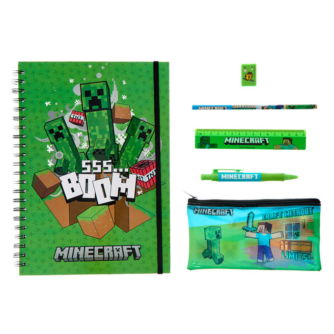 Minecraft A4 Bumper Stationery Set