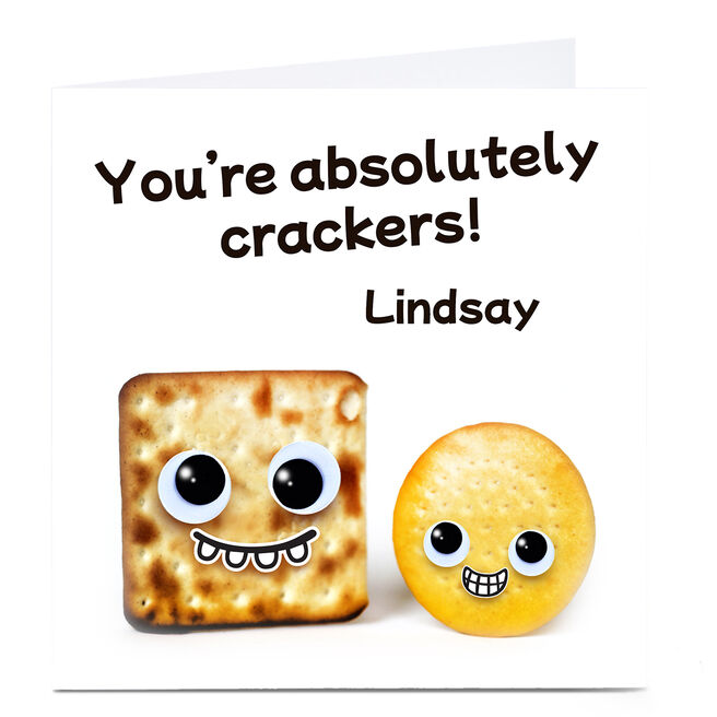 Personalised Hello Munki Card - Absolutely Crackers