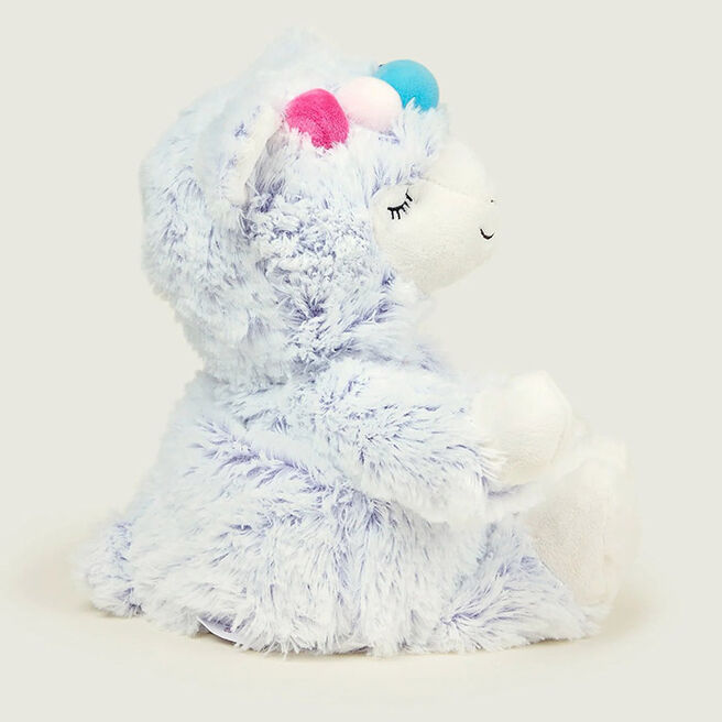 Warmies Heatable Scented Lavender Soft Toy Marshmallow Llama