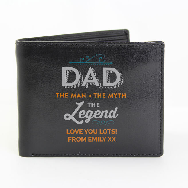 Personalised Wallet - Dad The Legend