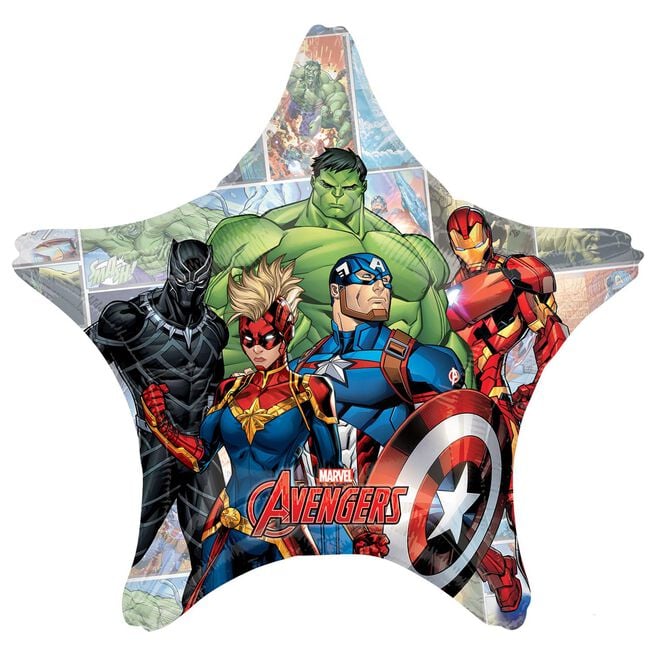 28-Inch Avengers Power Unite Foil Helium Balloon