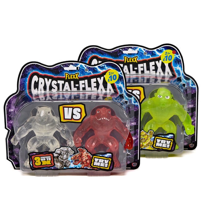 Flexx Crystal-Flexx Stretch Toy Twin Pack (Lucky Dip)