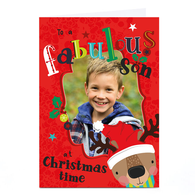 Photo Rachel Griffin Christmas Card - Fabulous Son