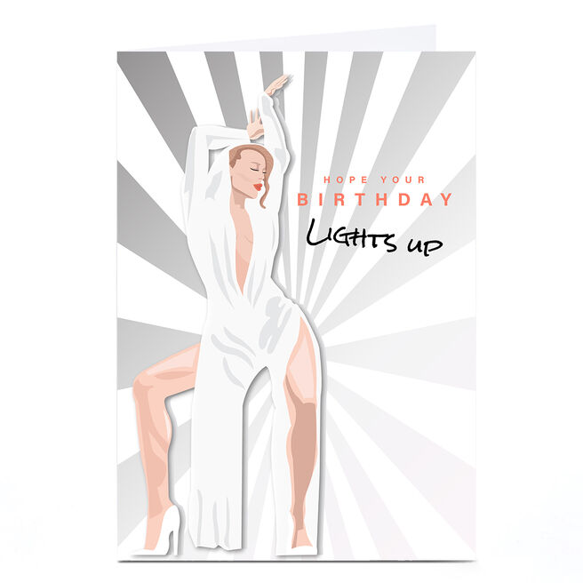 Birthday Card - Hope Your Birthday Lights Up