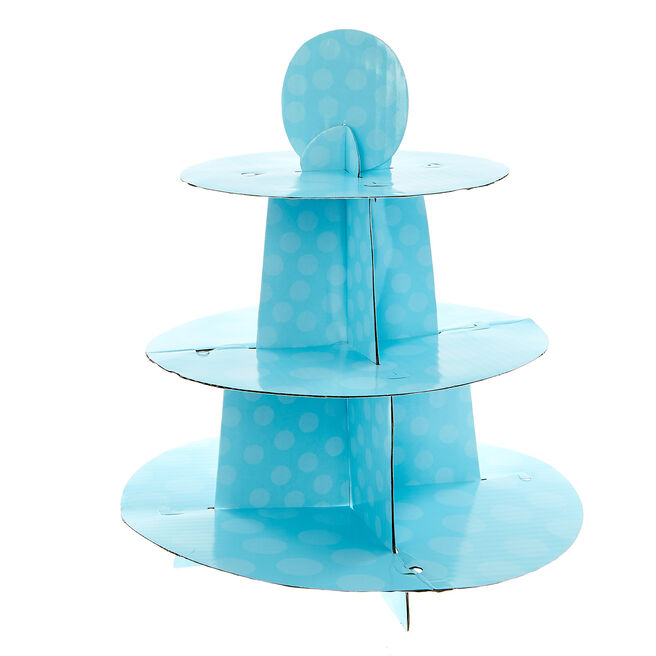 Baby Blue Cupcake Stand