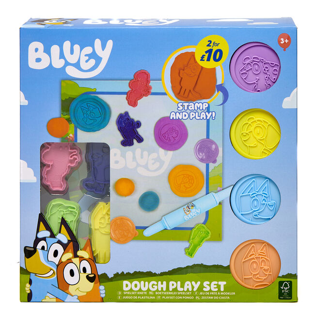 Bluey Dough Play Set