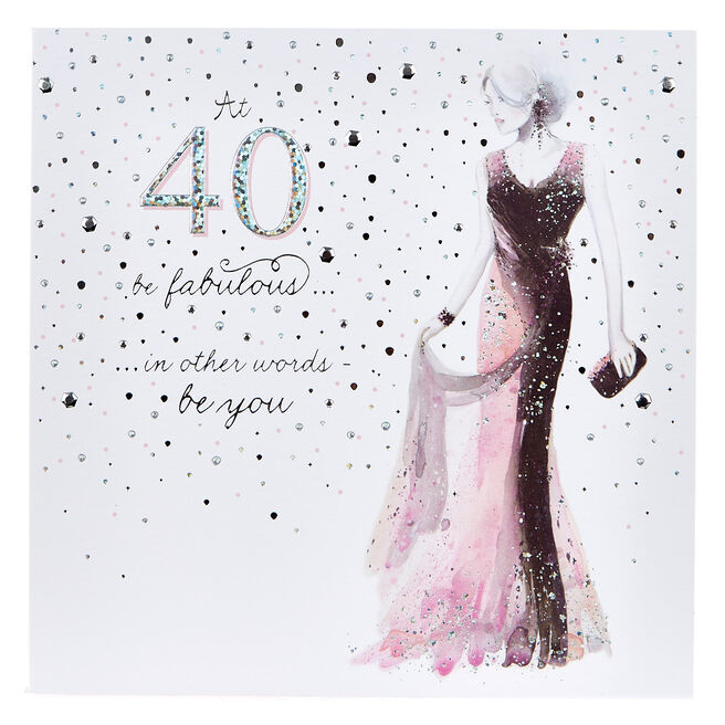 Find Amazing Products In 40Th Birthday' Today | Card Factory Uk