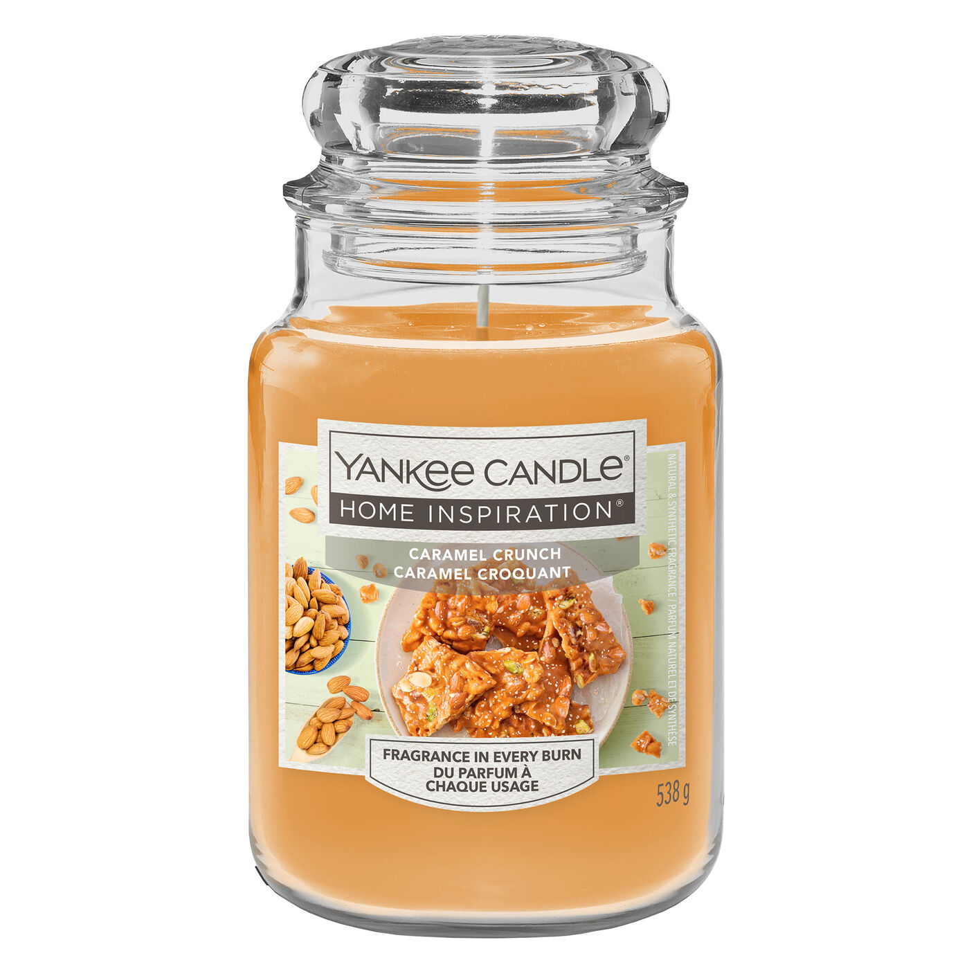 Buy Yankee Candle Home Inspiration Caramel Crunch Large Jar for GBP 14.