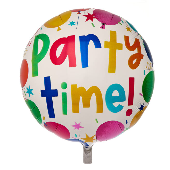 Party Time 31-Inch Foil Helium Balloon
