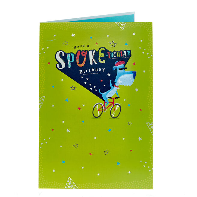 Birthday Card - Spoke-Tacular