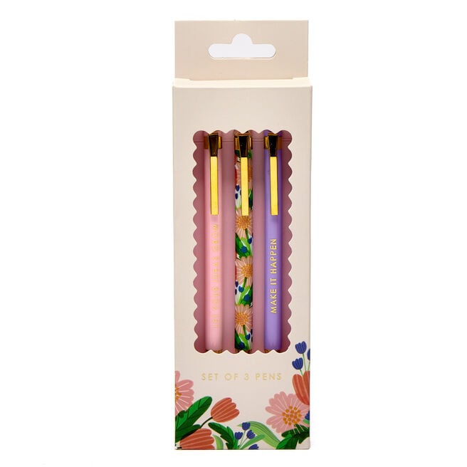 Spring Cottage Pens - Set of 3