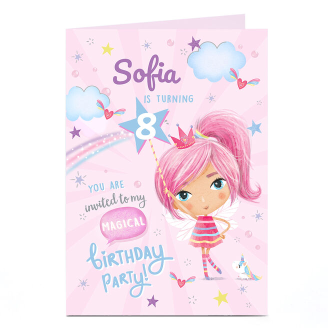 Personalised Birthday Invitation - Magical Birthday