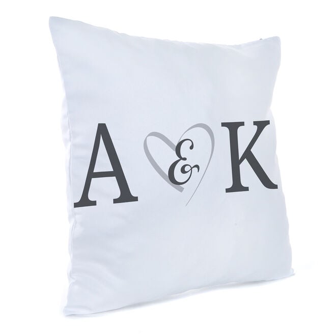 Personalised Cushion - Couple Initials