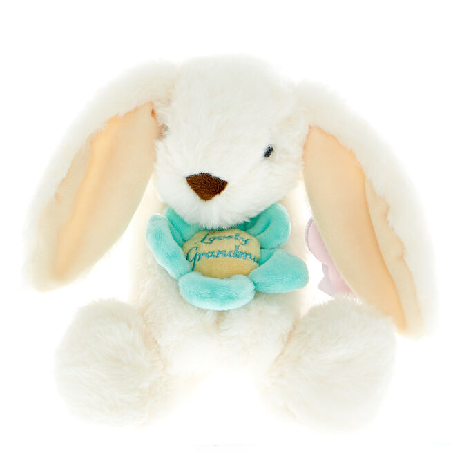 Lovely Grandma Bunny Soft Toy