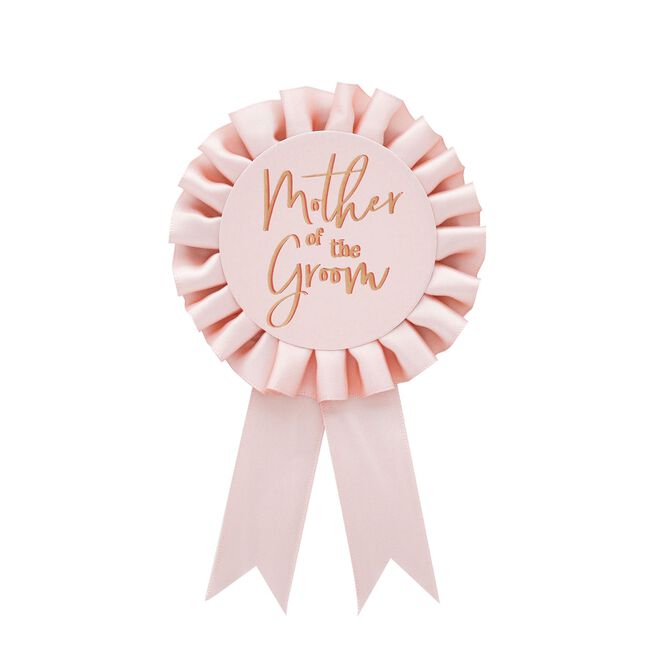 Mother Of The Groom Rosette Badge