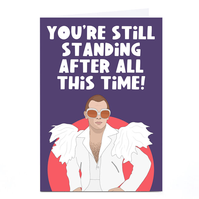 Personalised Phoebe Munger Birthday Card - You're Still Standing