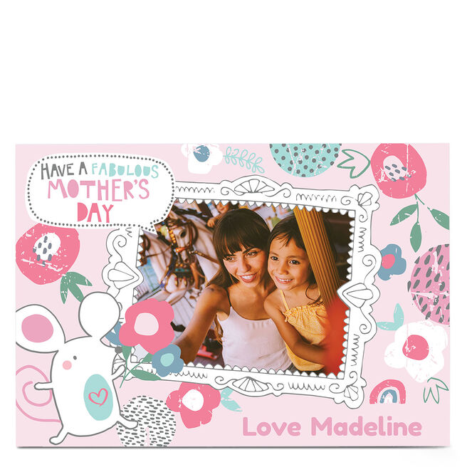 Photo Bev Hopwood Mother's Day Card - Fabulous Mouse