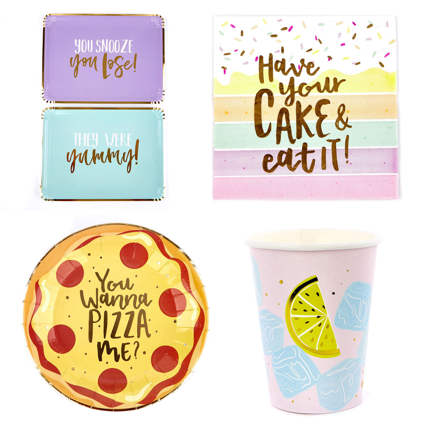 Buy Eat, Drink, Party Tableware & Decoration Bundle 20 Guests for GBP