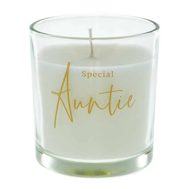 Special Auntie Warm Cashmere Scented Candle, Special Auntie Warm Cashmere Scented Candle
