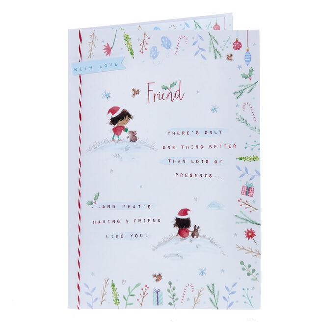 Friend There's Only One Thing Better Christmas Card