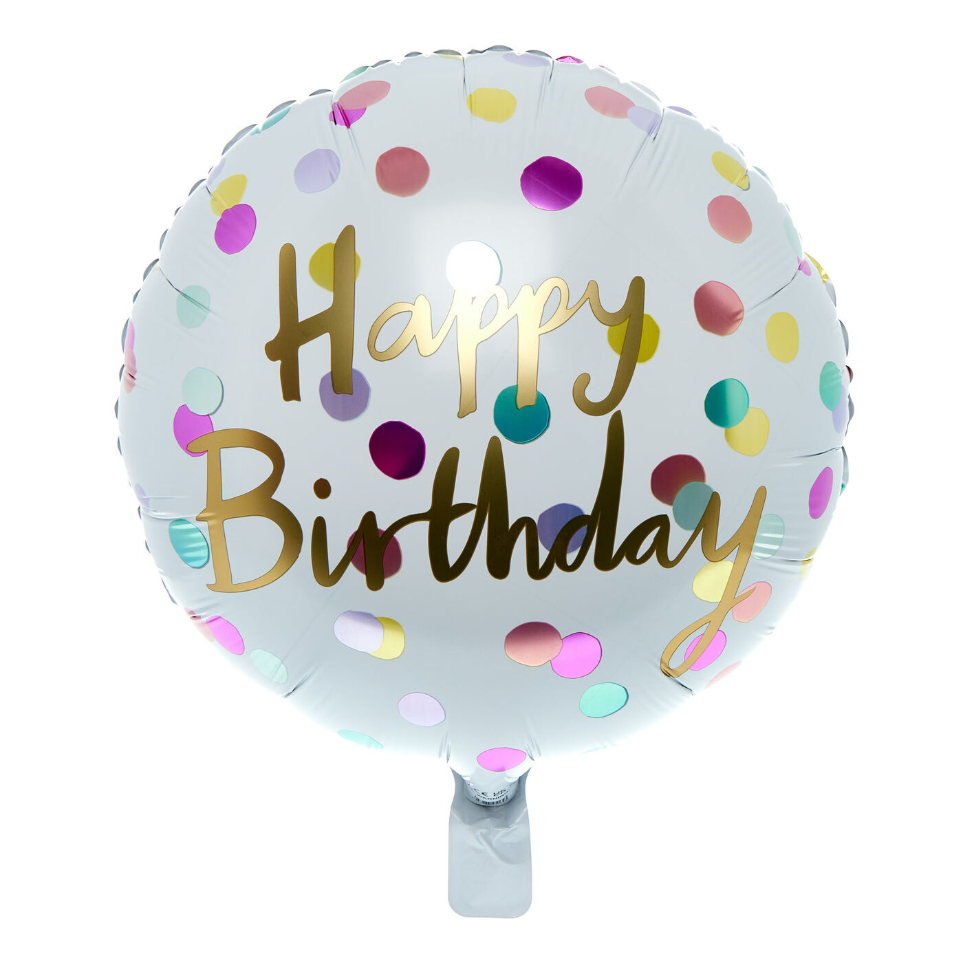 Buy Polka Happy Birthday Balloon Bouquet DELIVERED INFLATED! for GBP