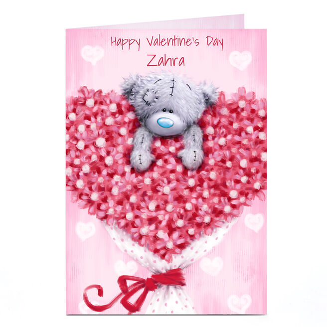Personalised Tatty Teddy Valentine's Day Card - Any Name
