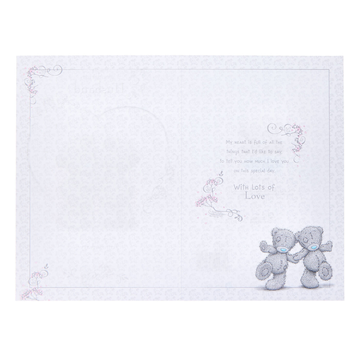 Buy Tatty Teddy Wonderful Husband Wedding Anniversary Card for GBP 1.99 ...