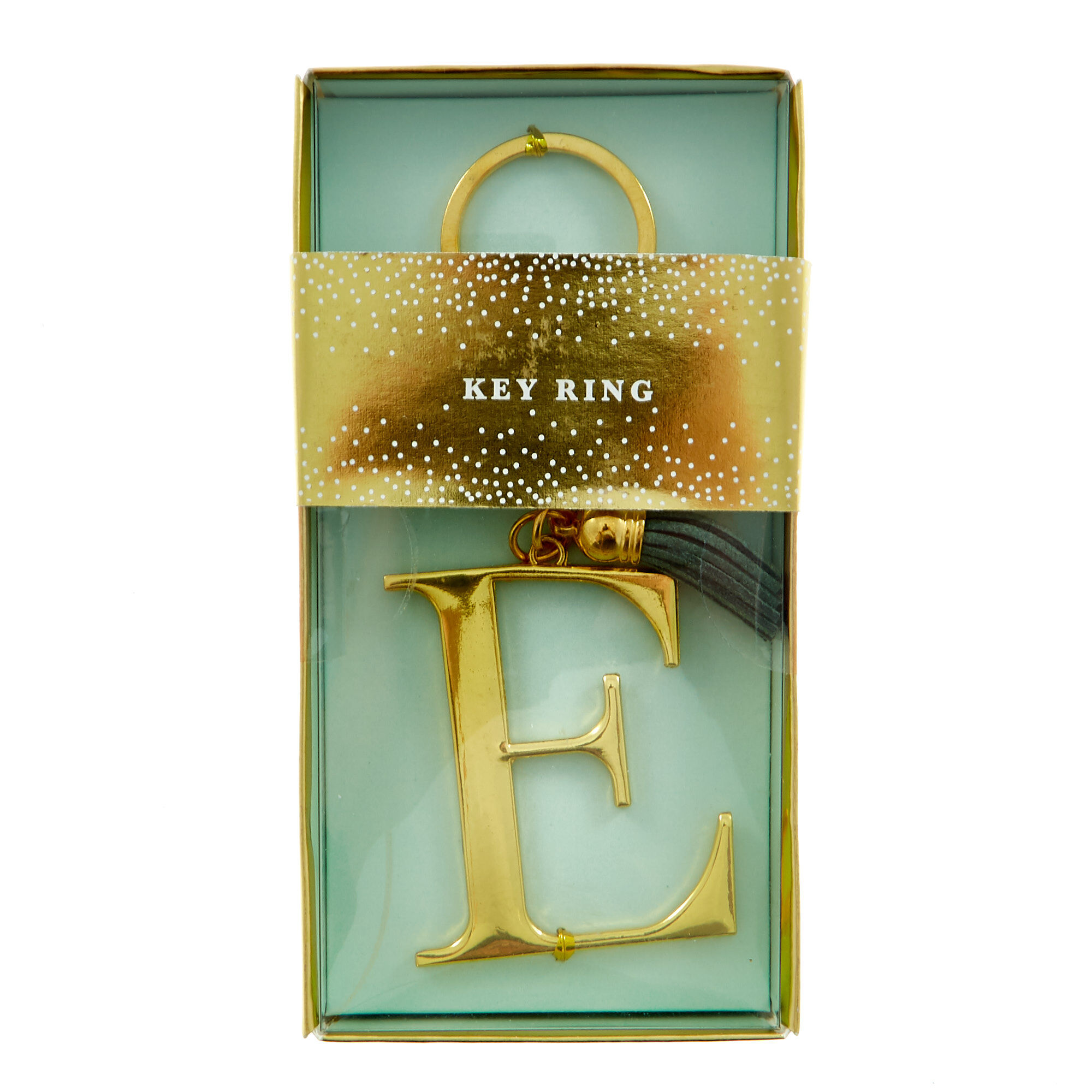 Letter sales e keyring