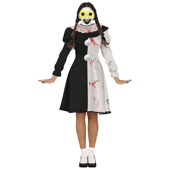 Terrorific Clown Adult Fancy Dress Costume