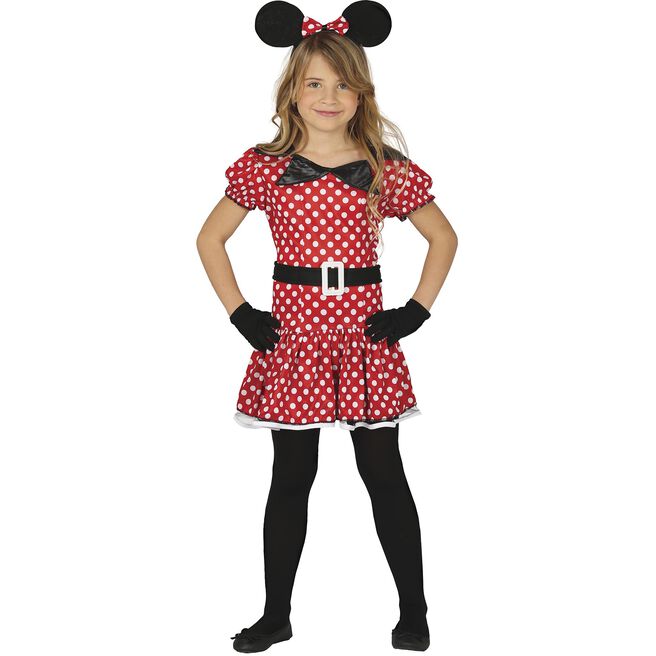 Girl Mouse Children's Fancy Dress Costume 