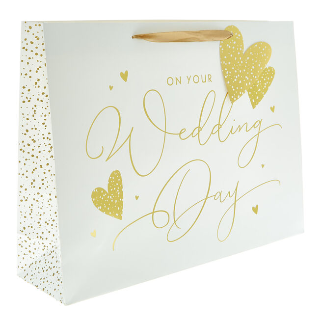 Extra Large Landscape On Your Wedding Day Gift Bag