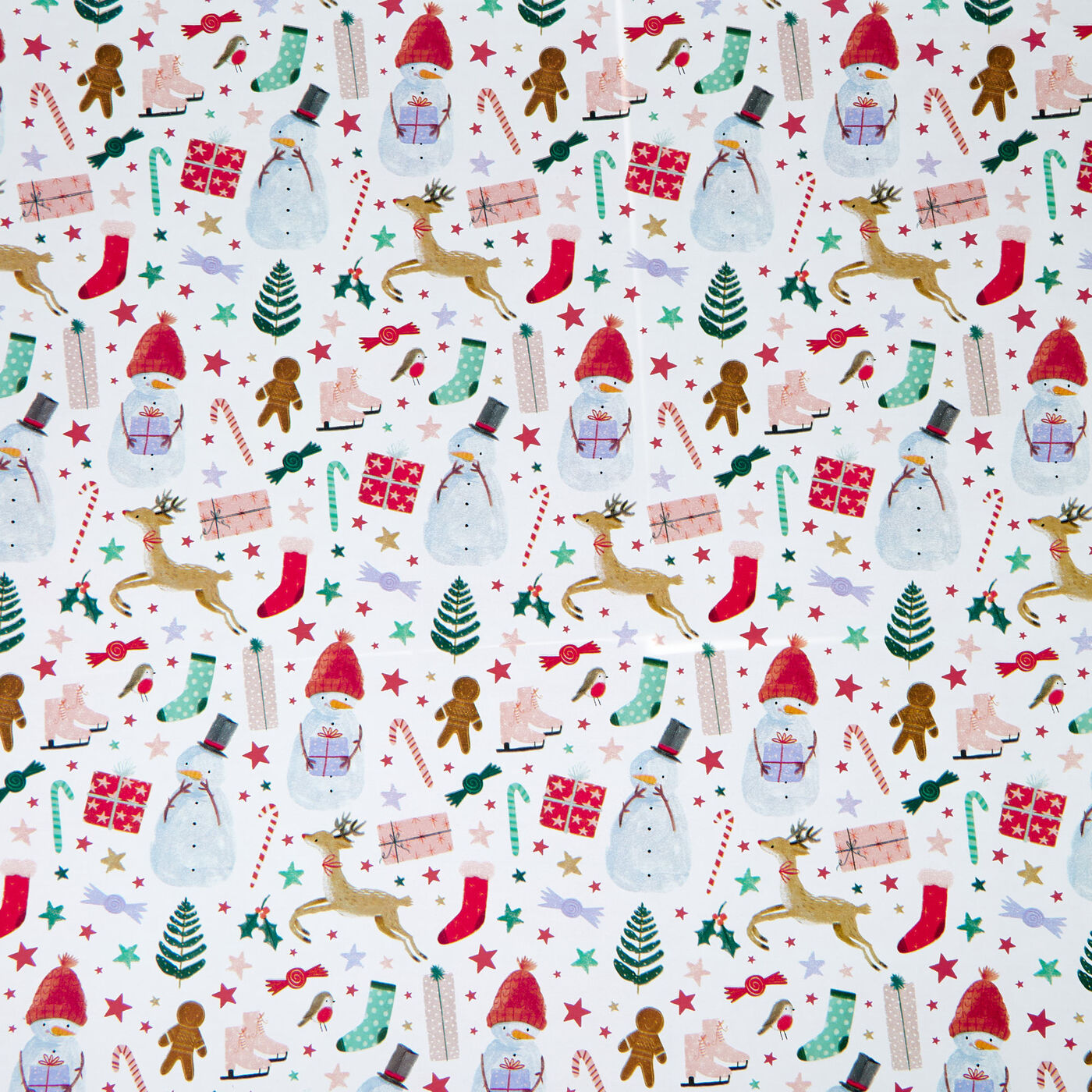 Buy Candy Cane Christmas Wrapping Paper 3 Rolls for GBP 2.49 Card