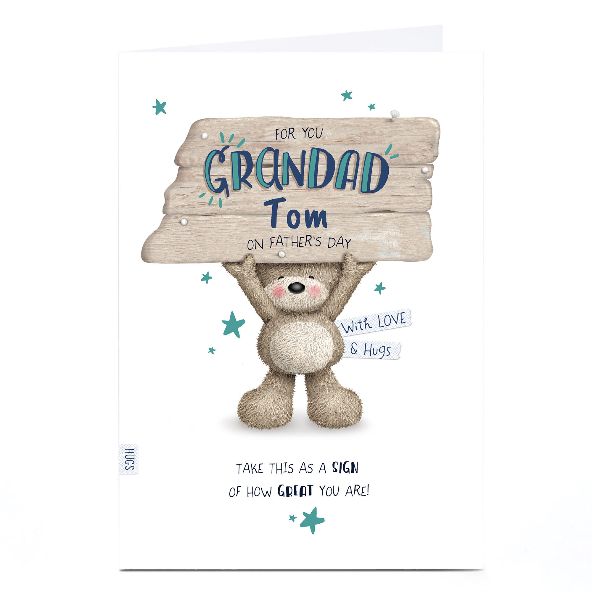 Space Themed Father’s Day/Appreciation Card For Grandad | Thortful - View #4