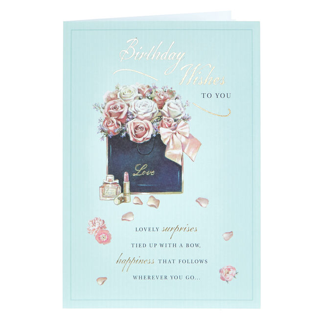 Birthday Cards for Her, Female Happy Birthday Cards for Girls, Women