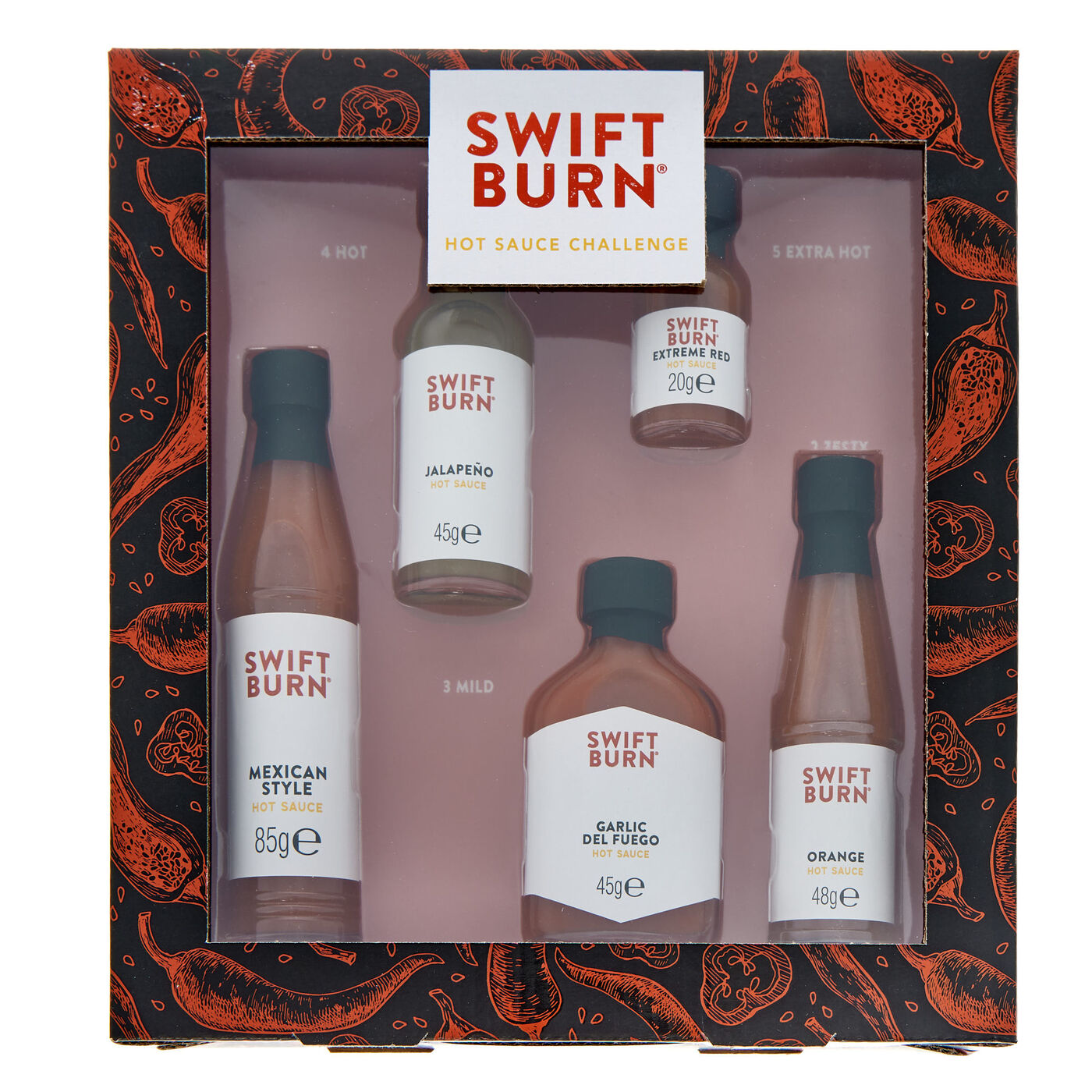 Buy Swift Burn Hot Sauce Challenge for GBP 6.99 Card Factory UK