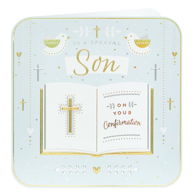 Confirmation Card - To A Special Son