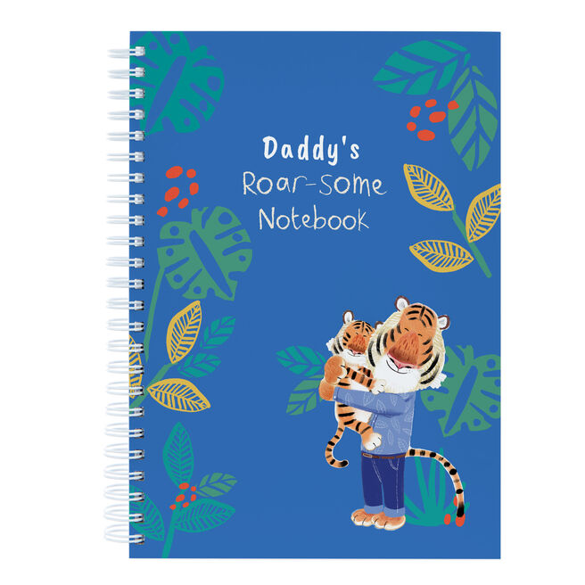 Personalised Notebook - Roarsome Tiger