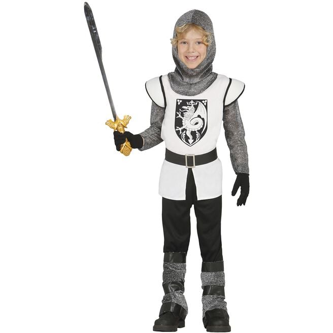 Medieval Knight Children's Fancy Dress Costume 