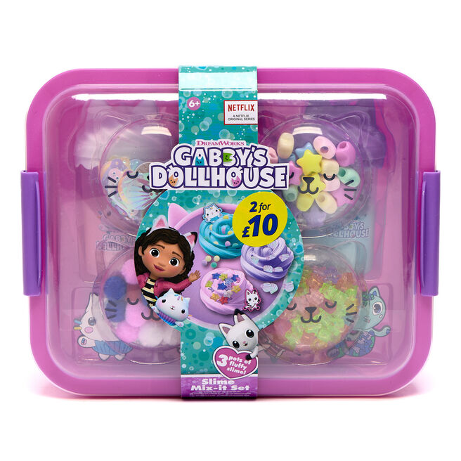 Gabby's Dollhouse Slime Mix-It Set