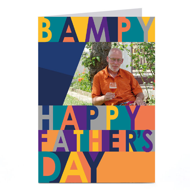 Photo Father's Day Card - Happy Father's Day, Bampy