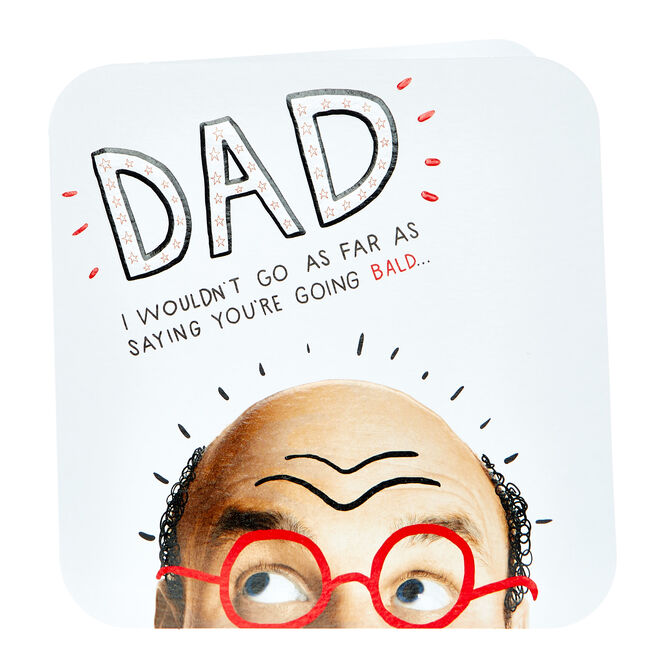 Birthday Card - Dad Going Bald